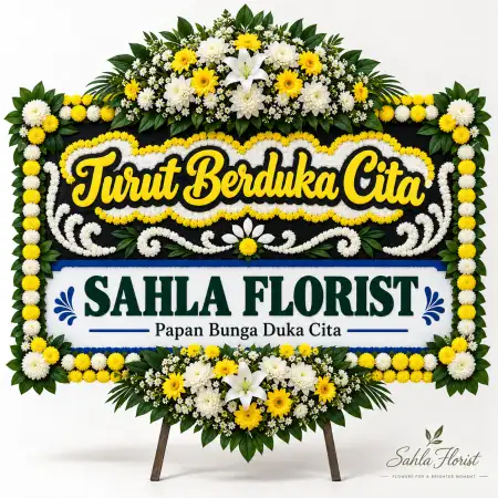 Papan Bunga Duka Lahat